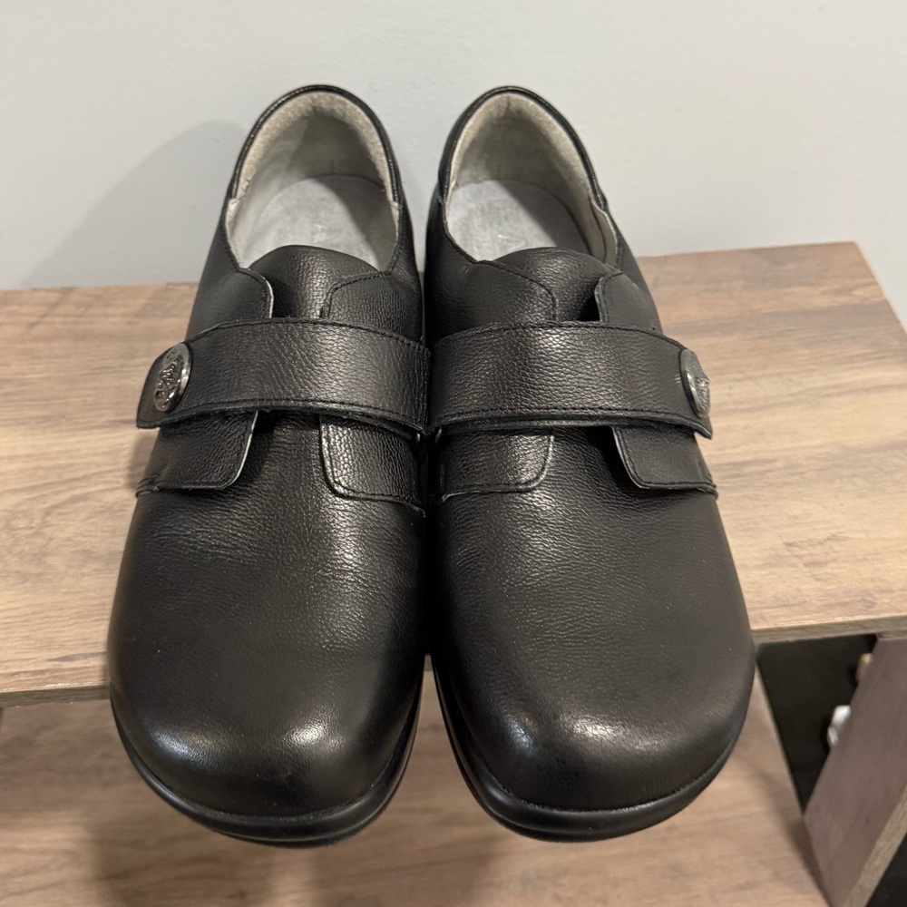Womens Sz 41 Alegria Joleen Leather Slip Resistant Shoes - Picture 4 of 13